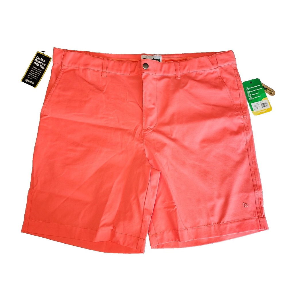 Tipsy Elves Shorts Mens size 38 Red Orange Golf Summer Casual NWT